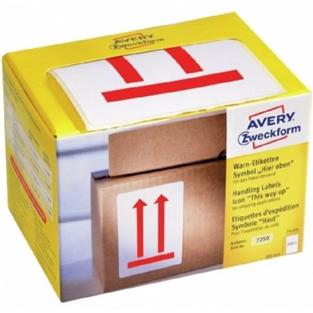 AVERY 7250 Standing nyílak piktogram 74x100mm 200 pieces label