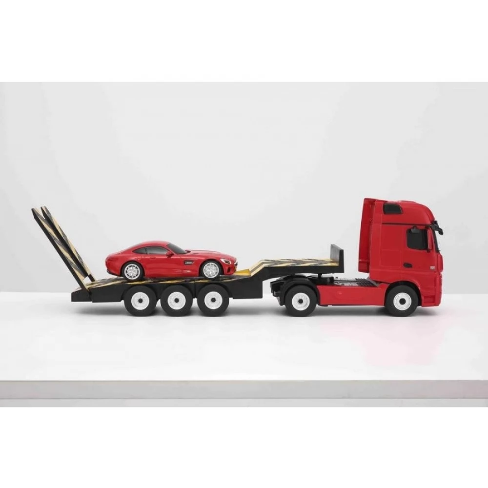 RASTAR Mercedes-Benz Actros remote trailer camion and AMG GT