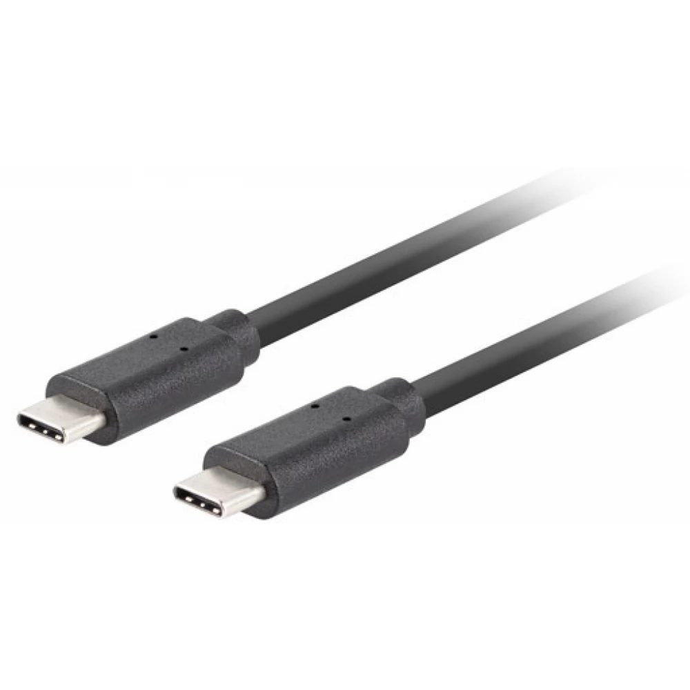 LANBERG USB 3.1 Type C Összekötő Fekete 1.8m CA-CMCM-32CU-0018-BK