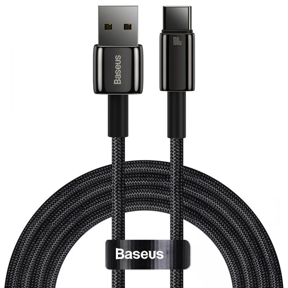 BASEUS USB 2.0 Type C Converter Black 2m 6932172618094