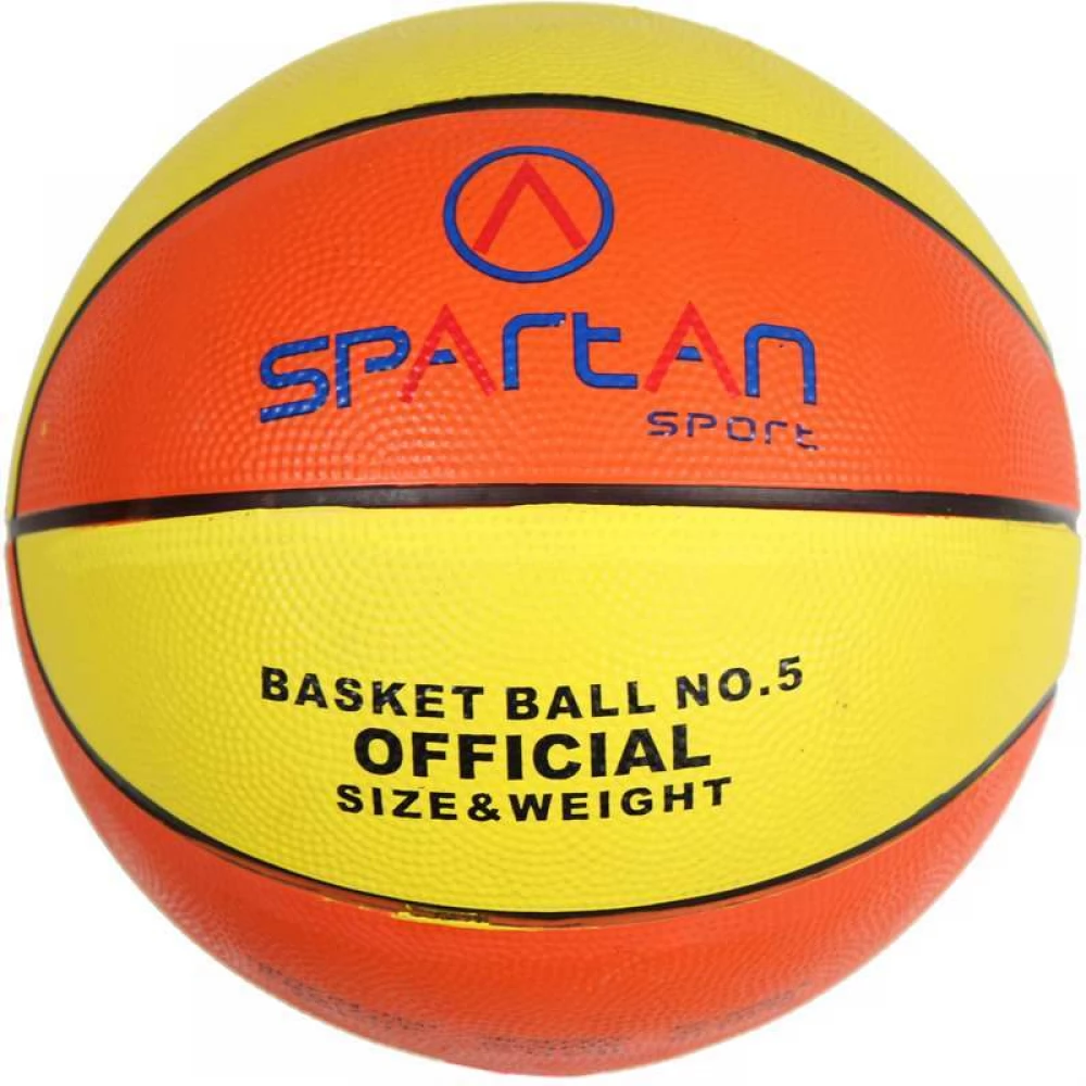 SPARTANSPORT Kosárlabda Florida méret: 5 narancssárga-sárga