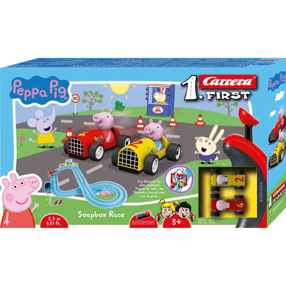 CARRERA-TOYS First Peppa malac Soapbox Race pálya szett