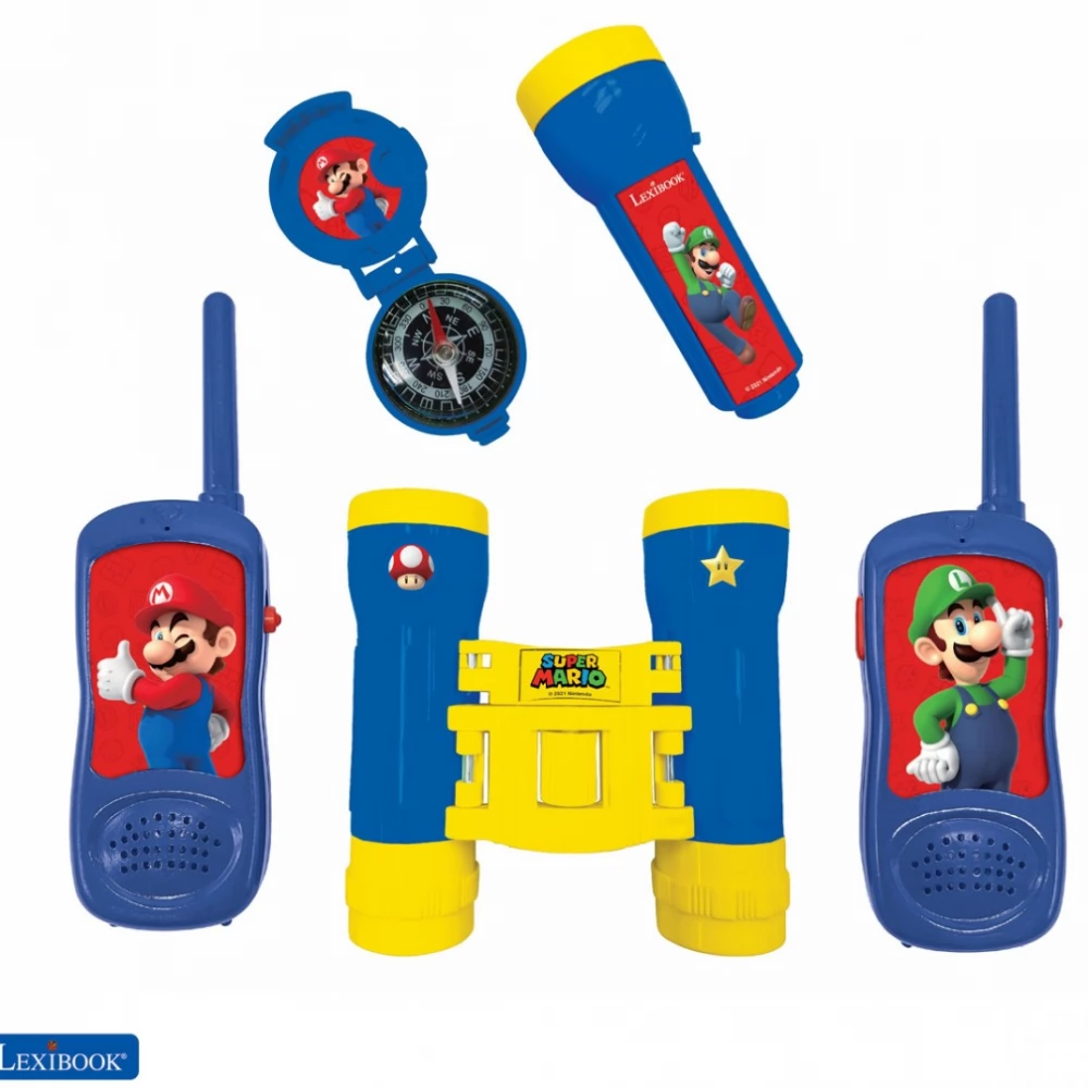 LEXIBOOK Nintendo Super Mario felfedező készlet