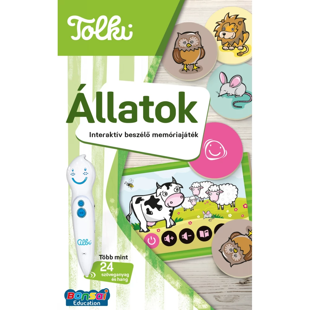 TOLKI Interactive memory game - Animals