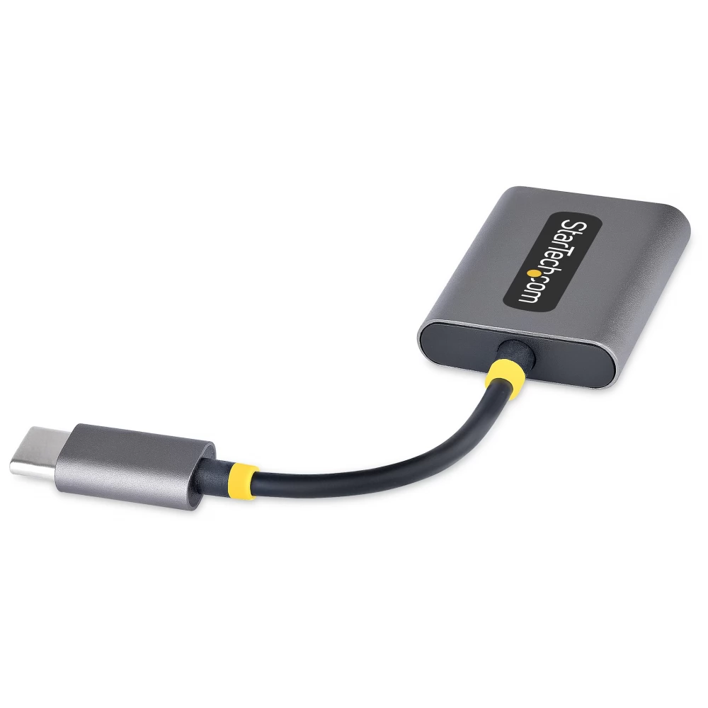 STARTECH USB 2.0 Type C Jack Converter Gray 11cm USBC-AUDIO-SPLITTER