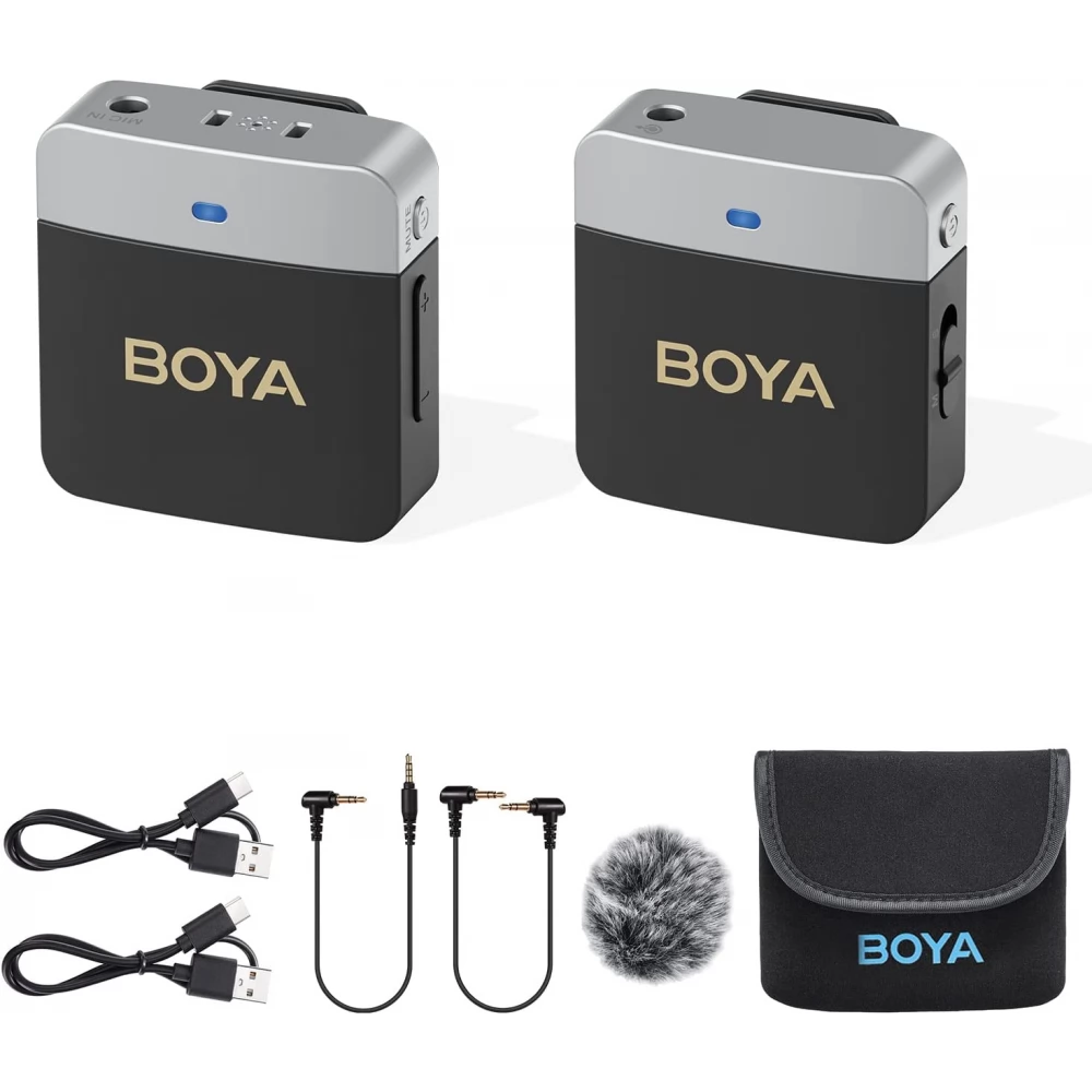 BOYA BY-M1V1 2.4GHz Universal wireless set (1+1) - iPoncomp.com