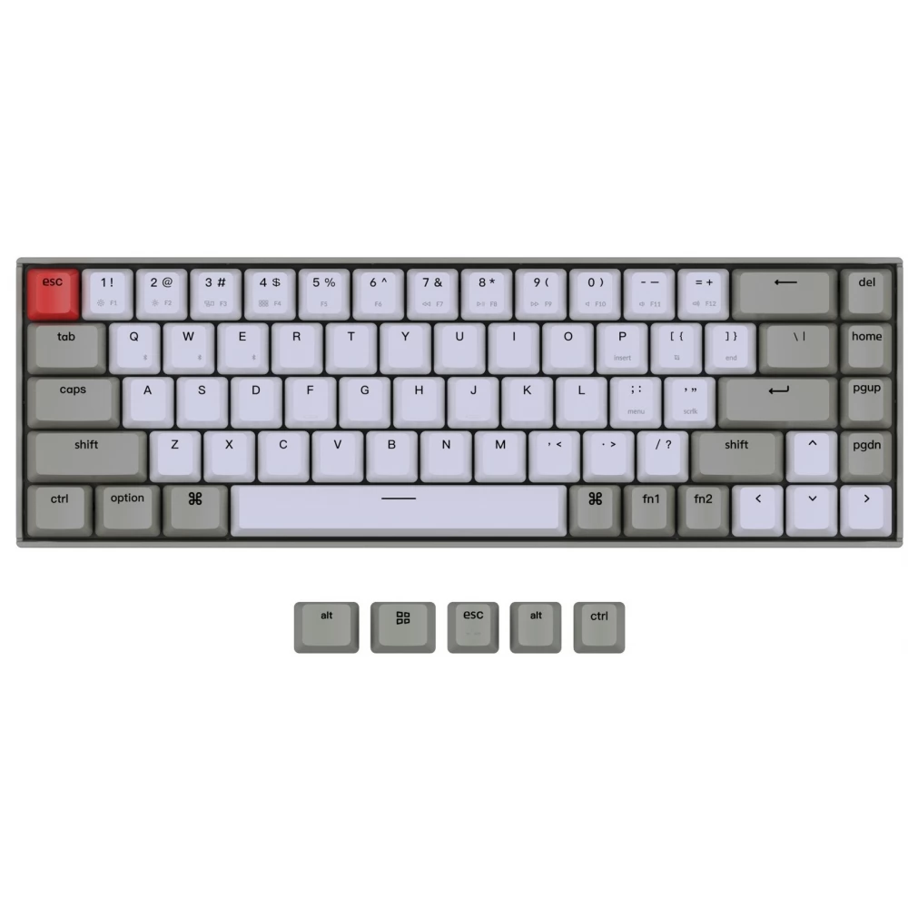 KEYCHRON ISO/ANSI Q3/Q4/Q6/K8 OEM Dye-Sub PBT Keycap Set Hungarian ...