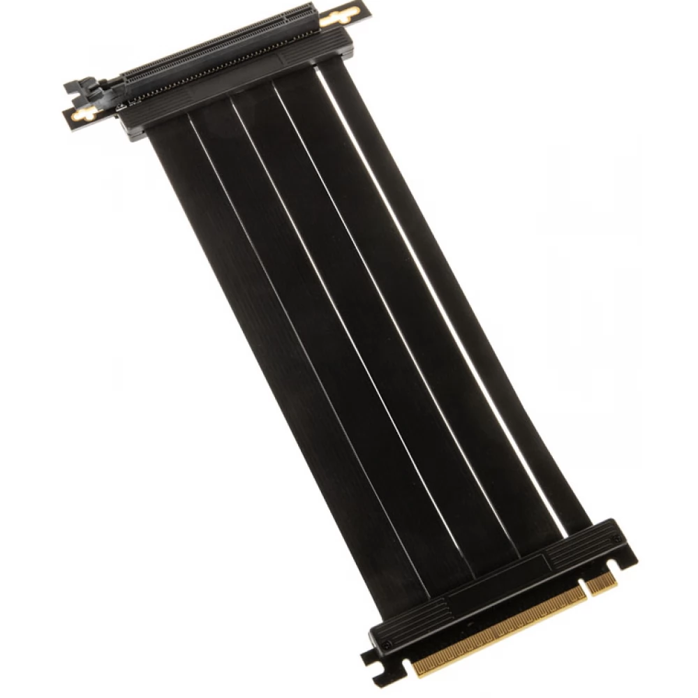 KOLINK Riser kábel PCI-express 4.0 X16 22cm 90 fokos Fekete - iPon.hu
