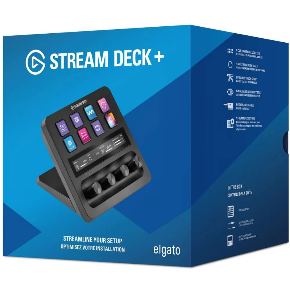 elgato Stream Deck+ 本体 Elgato Stream Deck Plus Under-desk Mount Stream Deck + - Etsy