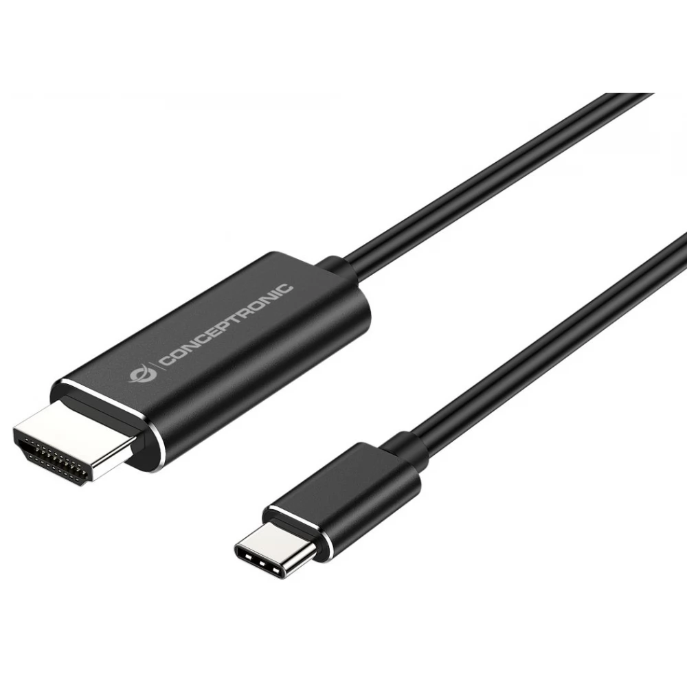 CONCEPTRONIC USB 2.0 Type C HDMI Converter Black 2m ABBY04B