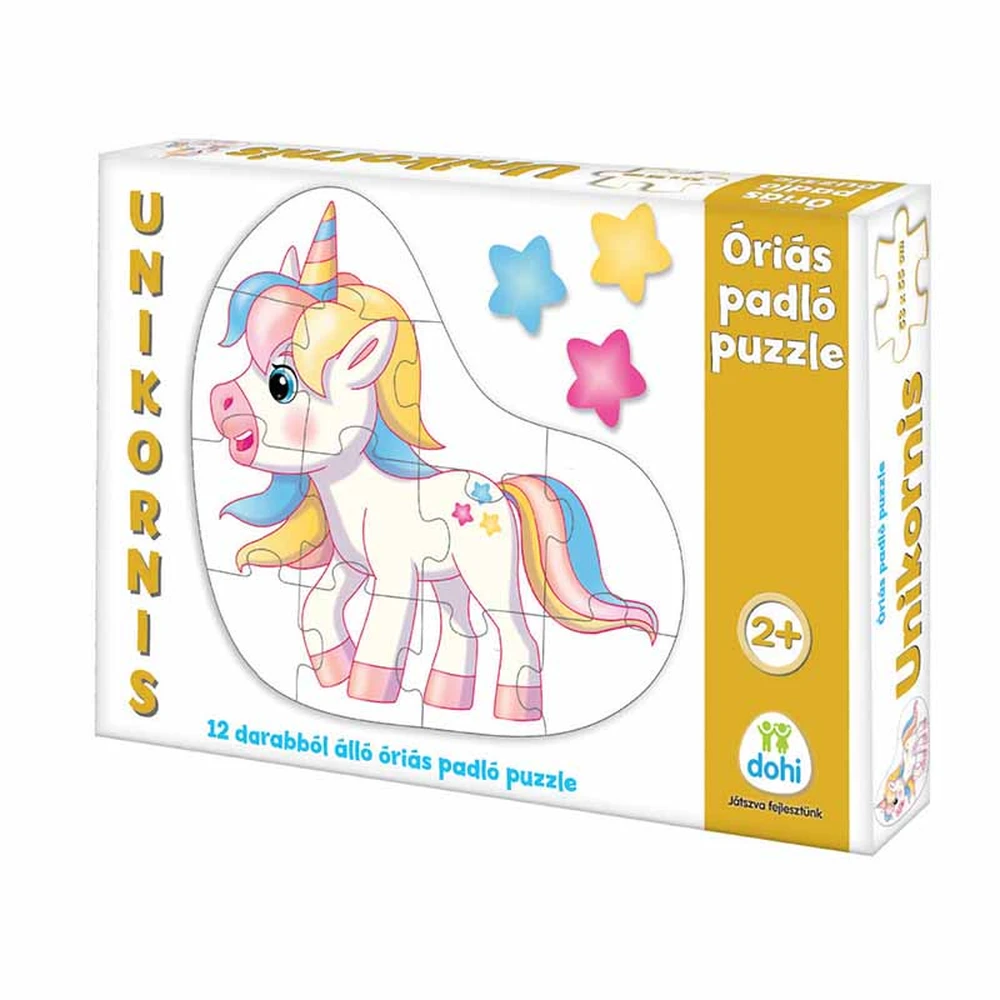 DOHÁNY TOYS Giant floor puzzle unicorn