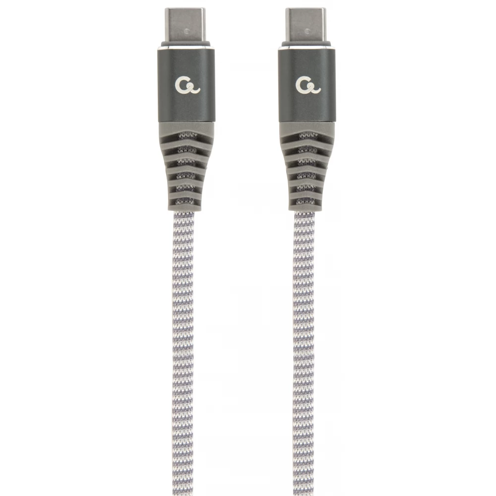 GEMBIRD USB 2.0 Type C veza Crna-Bijela 1.5m CC-USB2B-CMCM100-1.5M