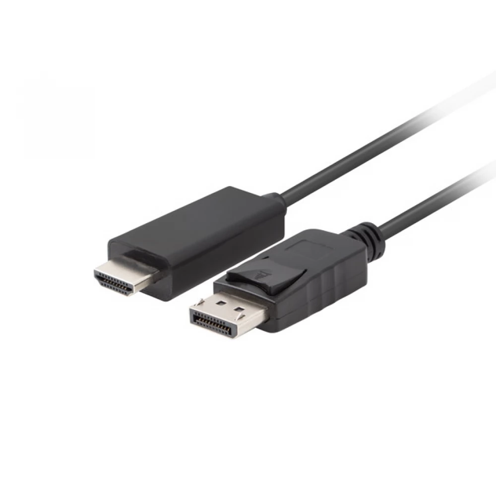 LANBERG HDMI DisplayPort Transformator Schwarz 5m CA-DPHD-11CC-0050-BK