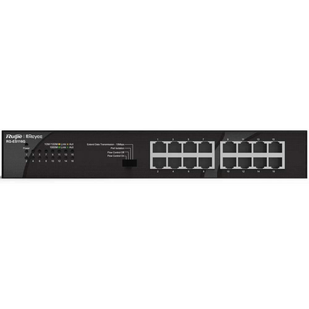 RUIJIE RG-ES116G Reyee 16-Port Gigabit Desktop Switch
