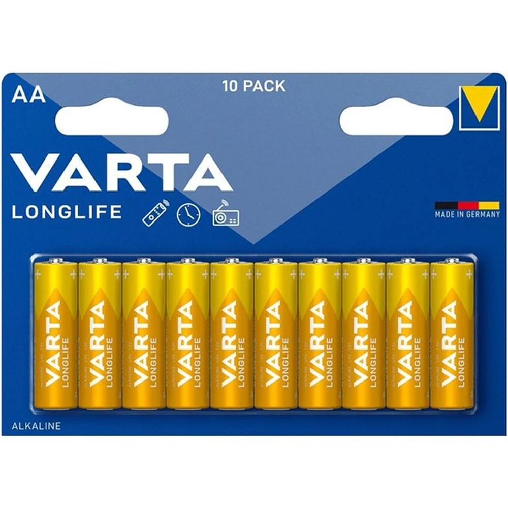 VARTA Longlife olovka element (AA) 10kom