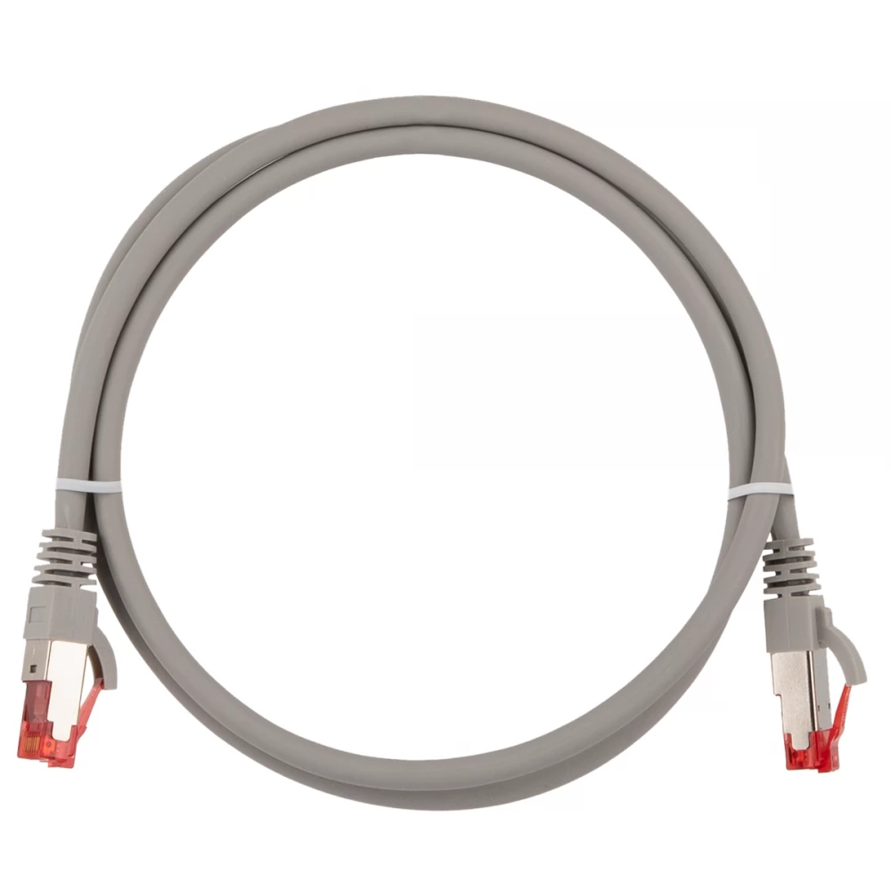 NIKOMAX UTP CAT6A Connector Gray 10m NMC-PC4SA55B-100-GY