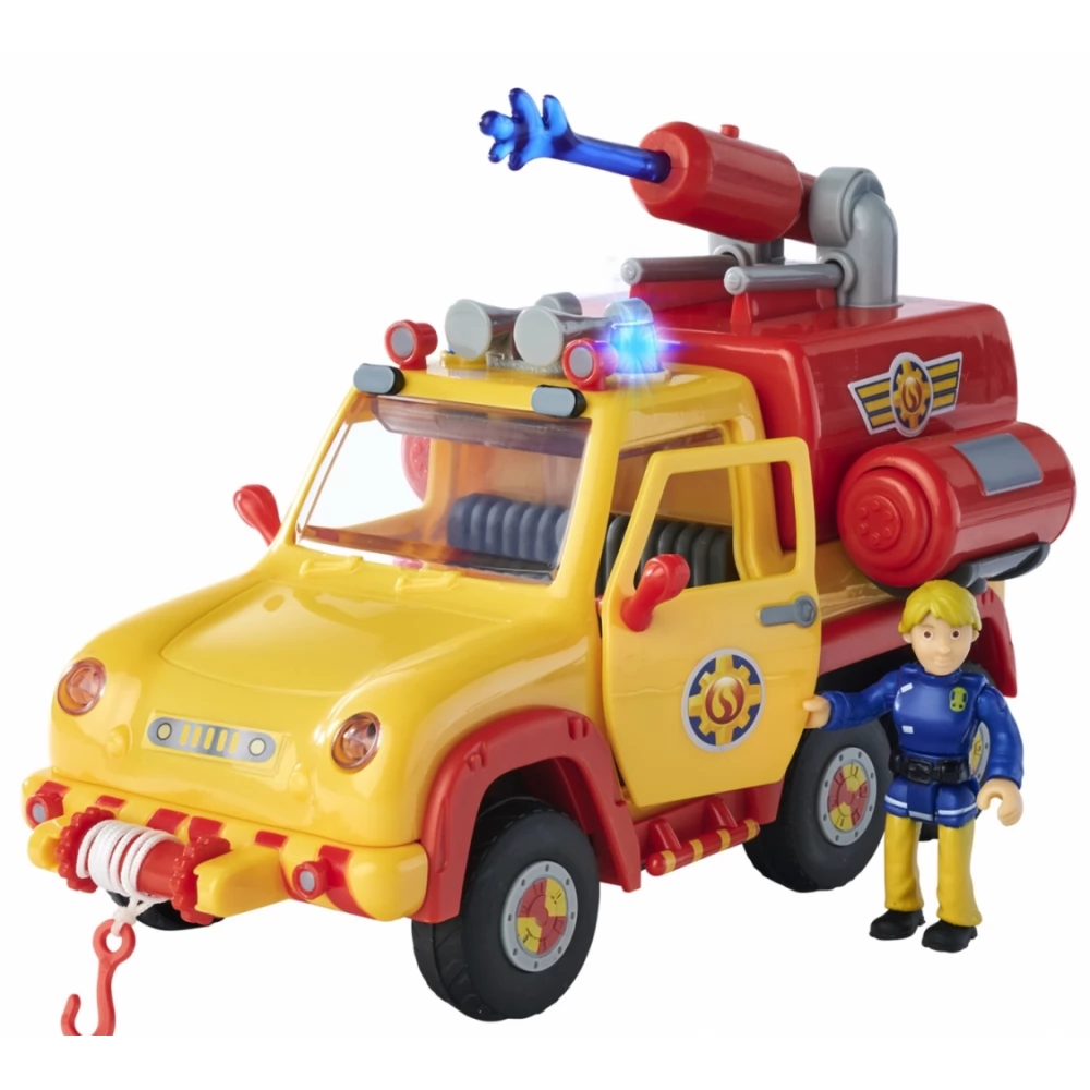 SIMBA Sam a fireman Venus 2.0 fireman car set light and sound effect