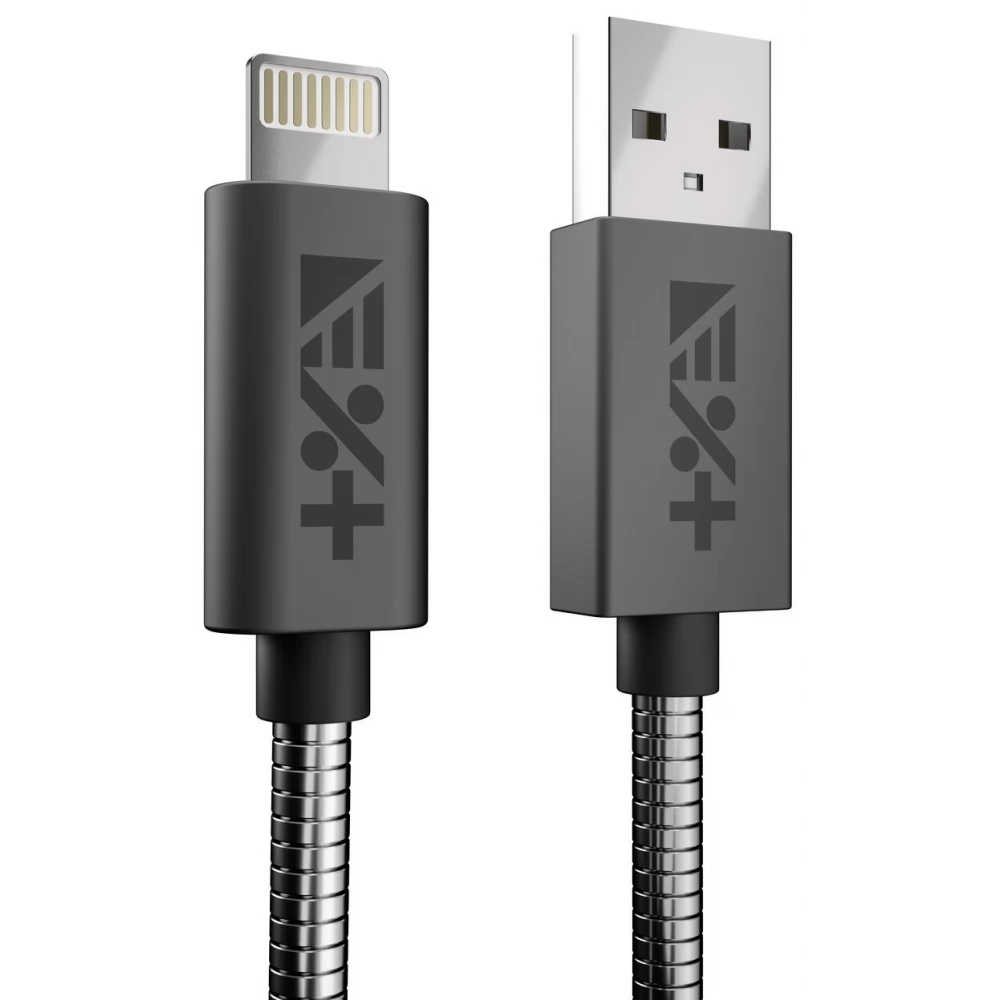 NEXT ONE USB 2.0 Type C Punjač/podaci Siva 1m LGHT-USBA-MET-SG