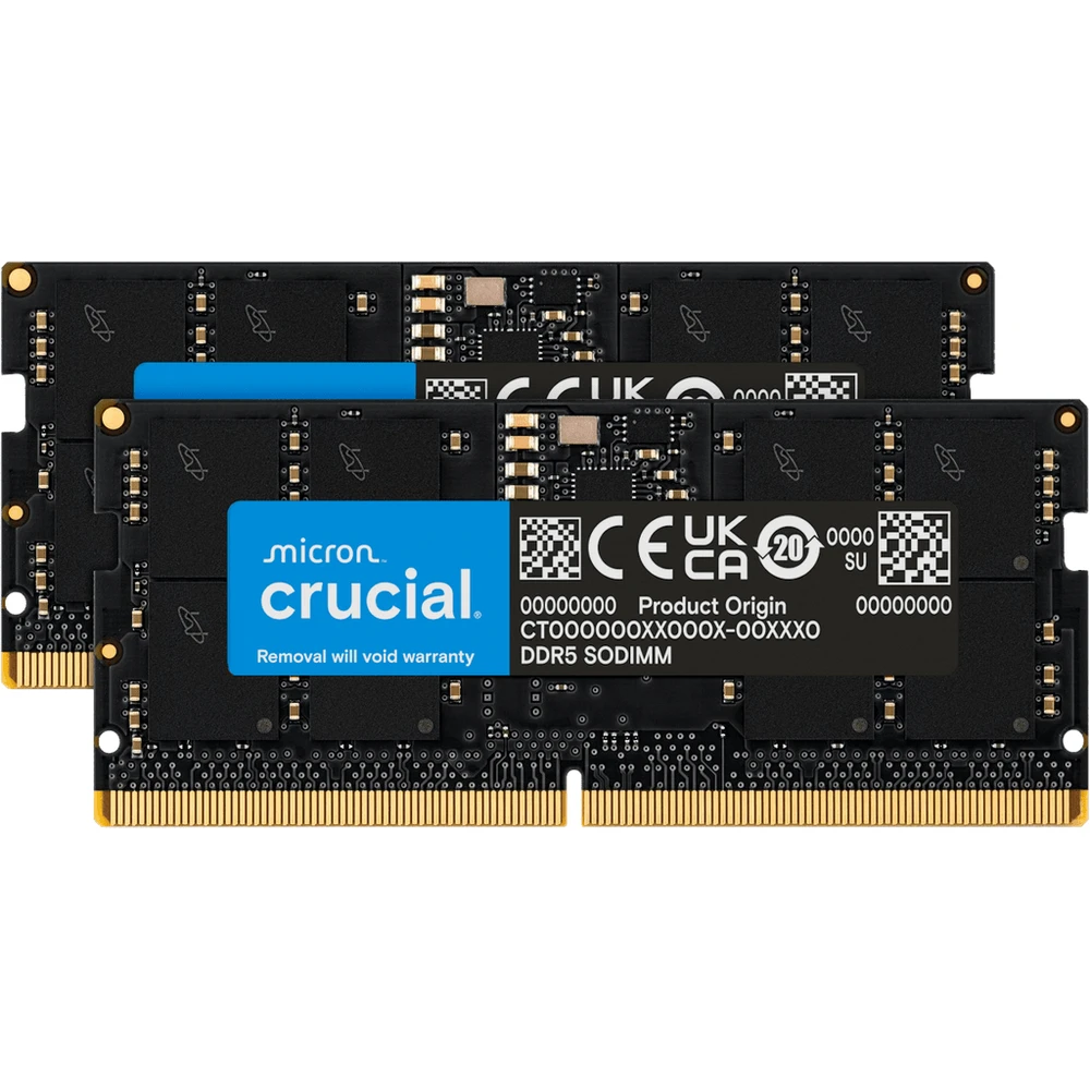CRUCIAL 32GB Notebook DDR5 5600MHz CL46 KIT CT2K16G56C46S5