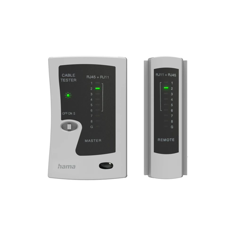 HAMA networking cable tester 8P8C (RJ45) - 6P6C - 6P4C