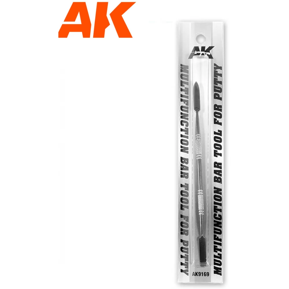 AK INTERACTIVE Multifunction Bar Tool fém spatula modellezési célokra