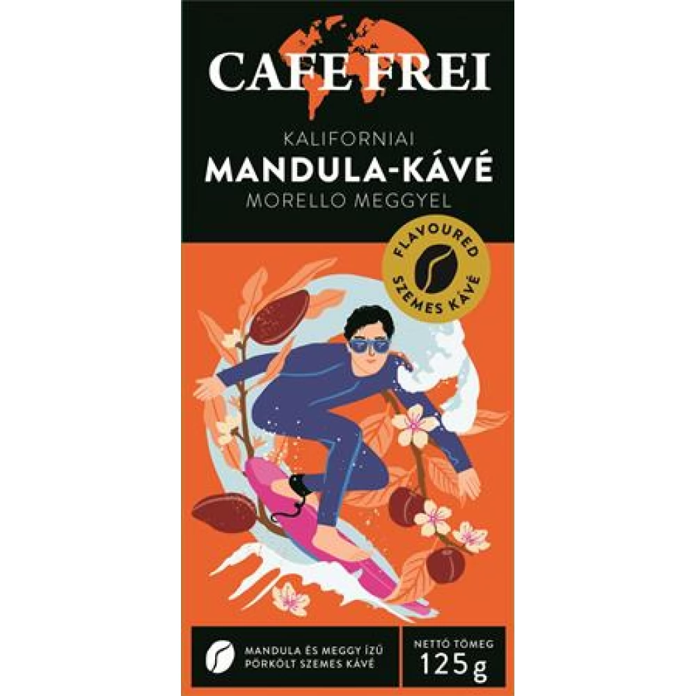 CAFE FREI Kaliforniai almond morello meggyel coffee stew beans 125 g