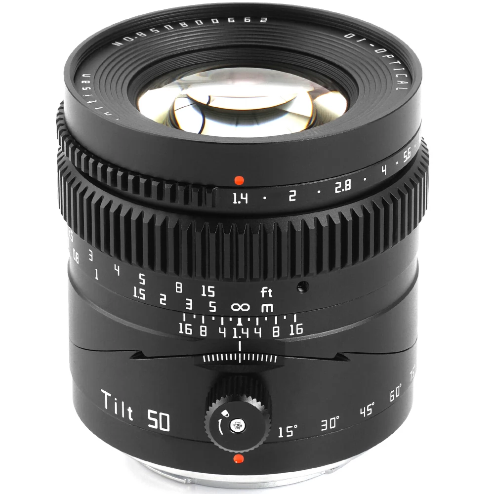 TTARTISAN Full Frame 50mm F1.4 FX (Sony FE) Tilt obiectiv - iPon.ro