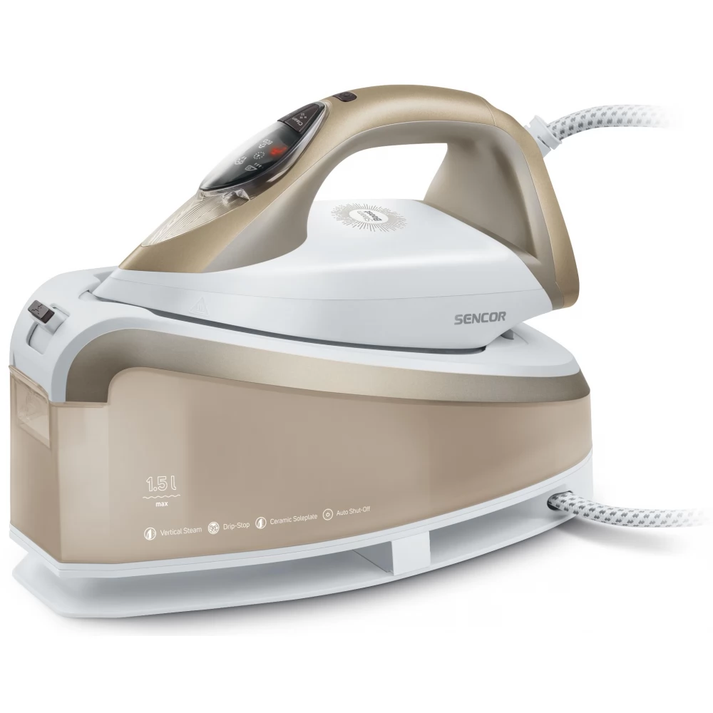 SENCOR SSI 0810VT Steam station / iron 2400 W beige / white
