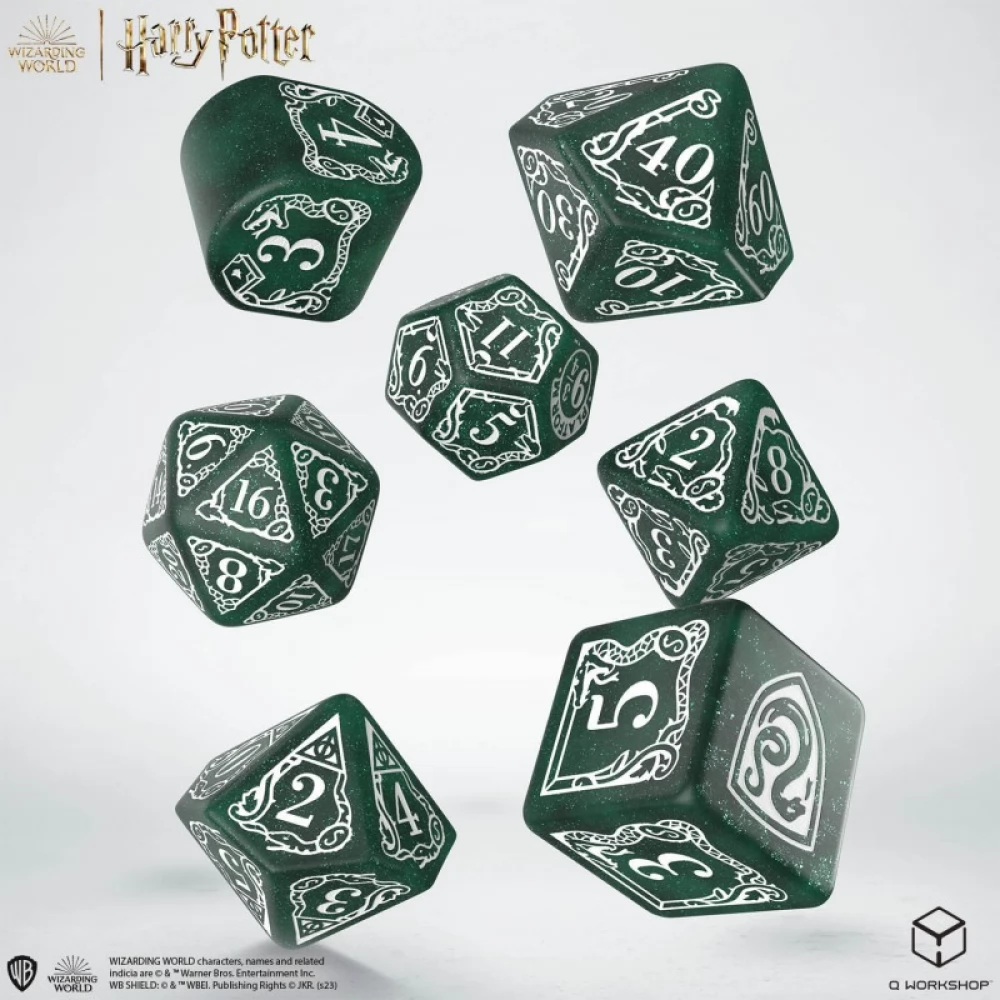 Q WORKSHOP Dobókocka stock Harry Potter Slytherin Modern green