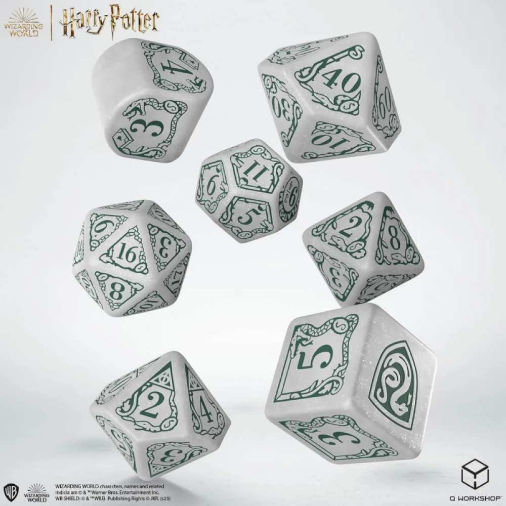 Q WORKSHOP Dobókocka stock Harry Potter Slytherin Modern white