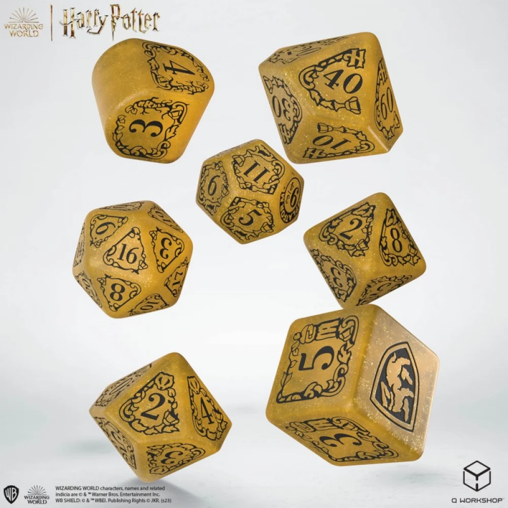 Q WORKSHOP Dobókocka stock Harry Potter Hufflepuff Moden yellow