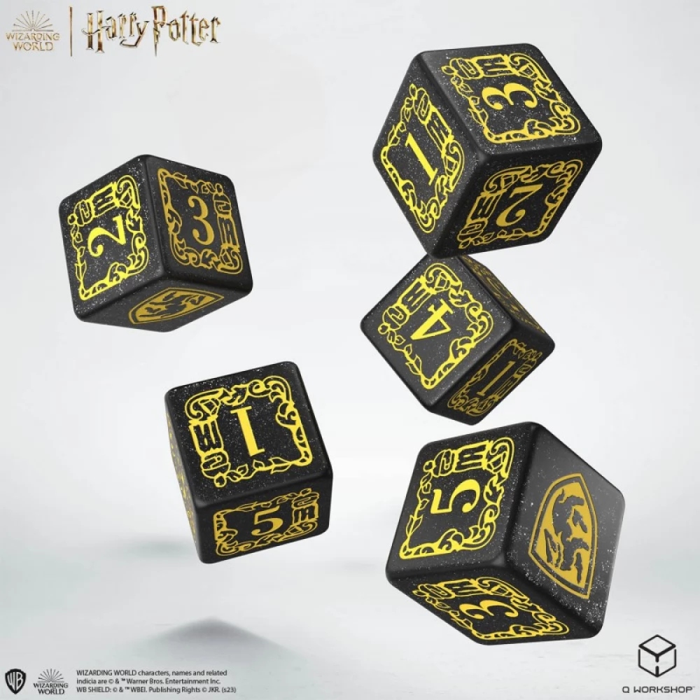 Q WORKSHOP Dobókocka stock holding bag Harry Potter Hufflepuff yellow