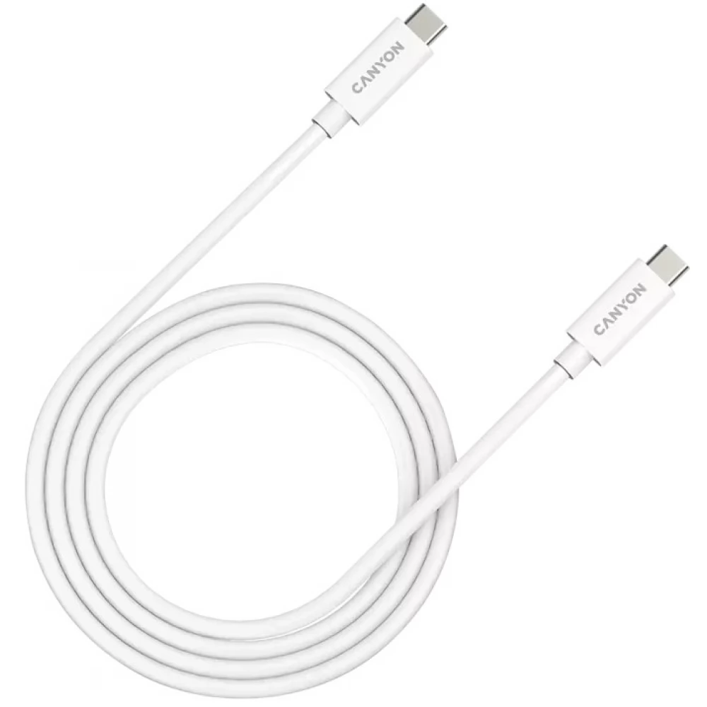 CANYON CNS-USBC44W USB 4.0 Type C Conector 1m Alb