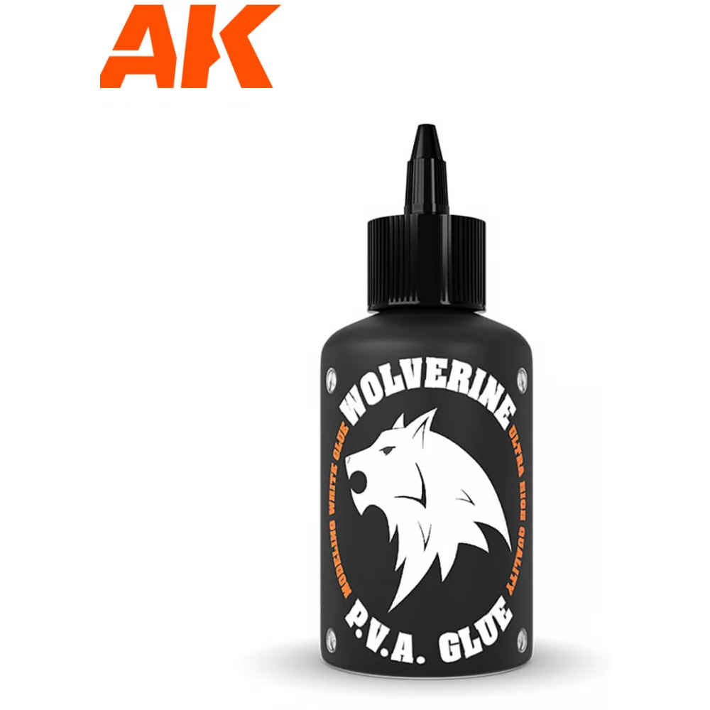 AK INTERACTIVE Wolverine P.V.A fehér ragasztó modellezési célokra 100ml