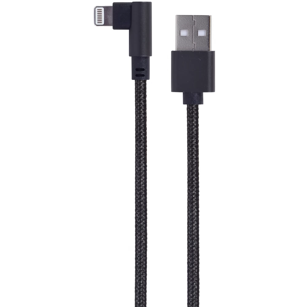 GEMBIRD USB Lightning Töltő/adat Schwarz 20cm CC-USB2-AMLML-0.2M