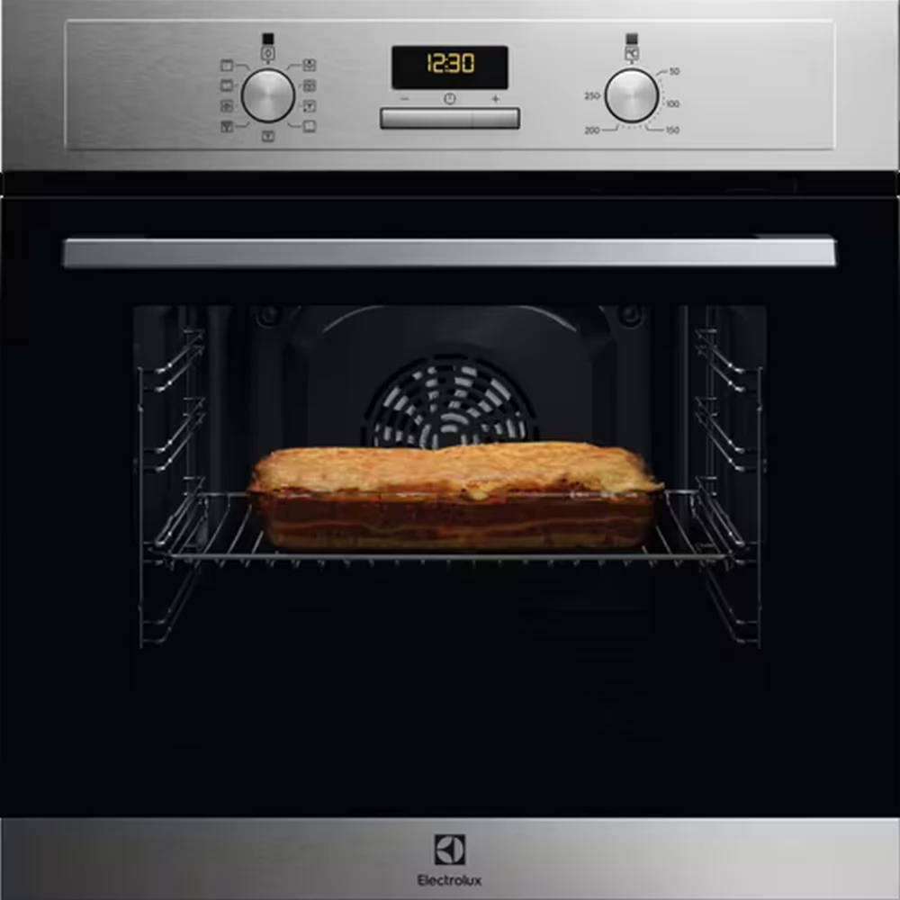 ELECTROLUX EOF3H40BX SurroundCook 600 oven aqua clean tisztítással mountable 65 l silver
