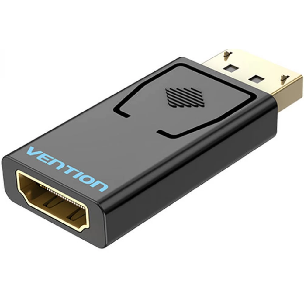 VENTION DisplayPort HDMI Transformator Schwarz 3cm HBKB0