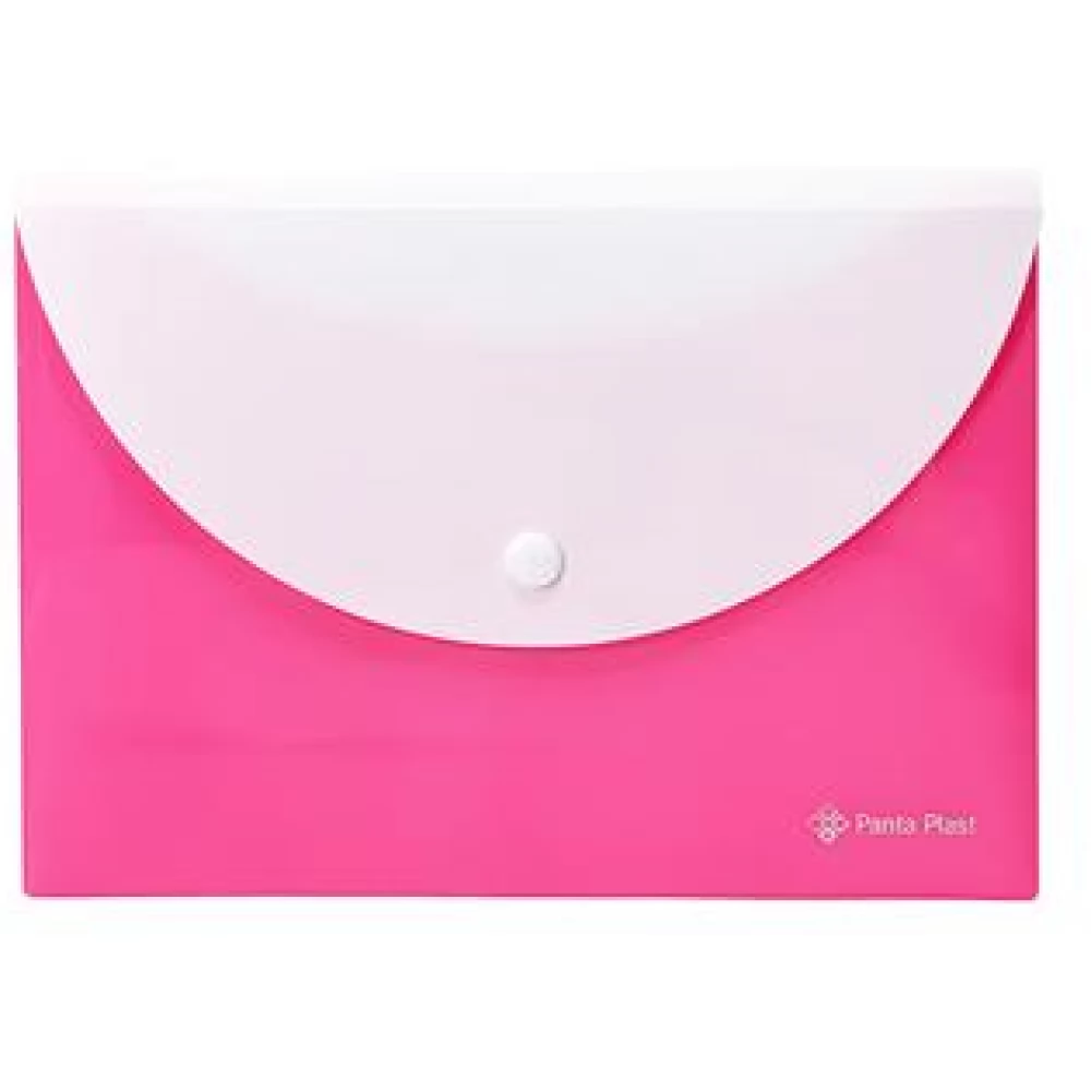 PANTA PLAST folder packet A5 PP patentos two pocket neon pink