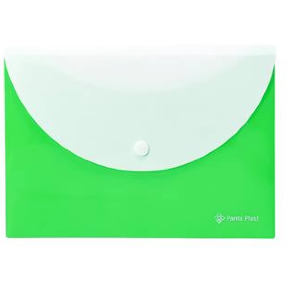 PANTA PLAST folder packet A5 PP patentos two pocket neon green