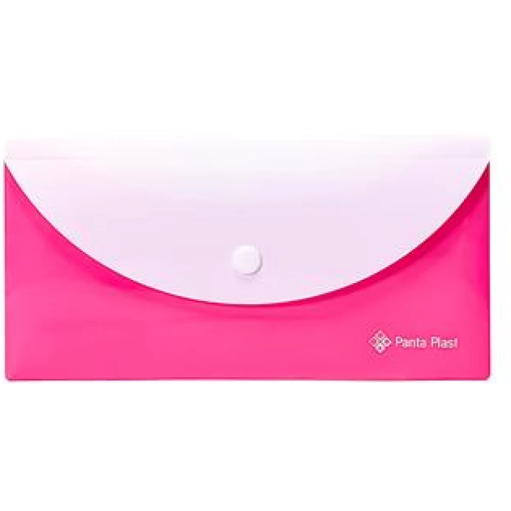 PANTA PLAST folder packet DL PP patentos two pocket neon pink