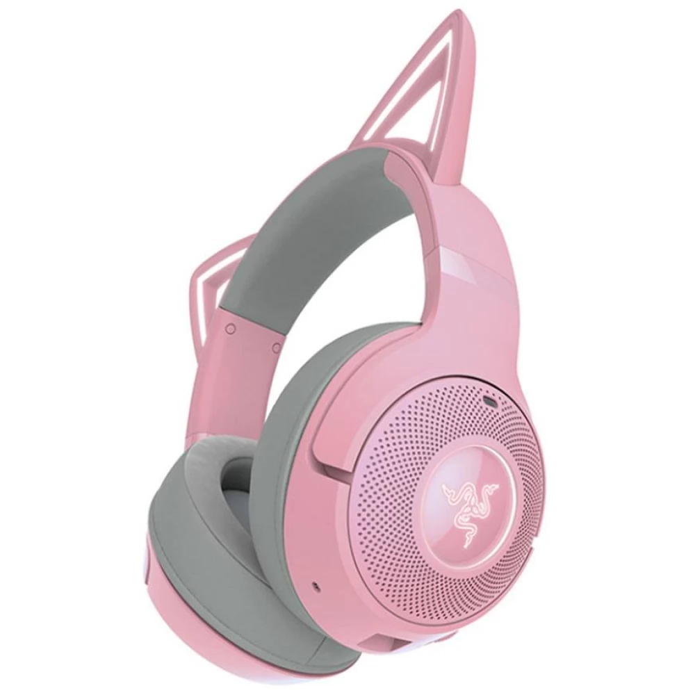 RAZER Kraken Kitty V2 BT Quartz Edition roz - iPon.ro