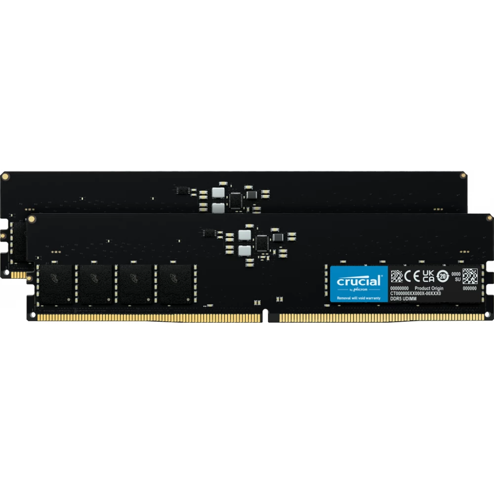 CRUCIAL 64GB DDR5 5600MHz CL46 KIT CT2K32G56C46U5 - iPon.ro