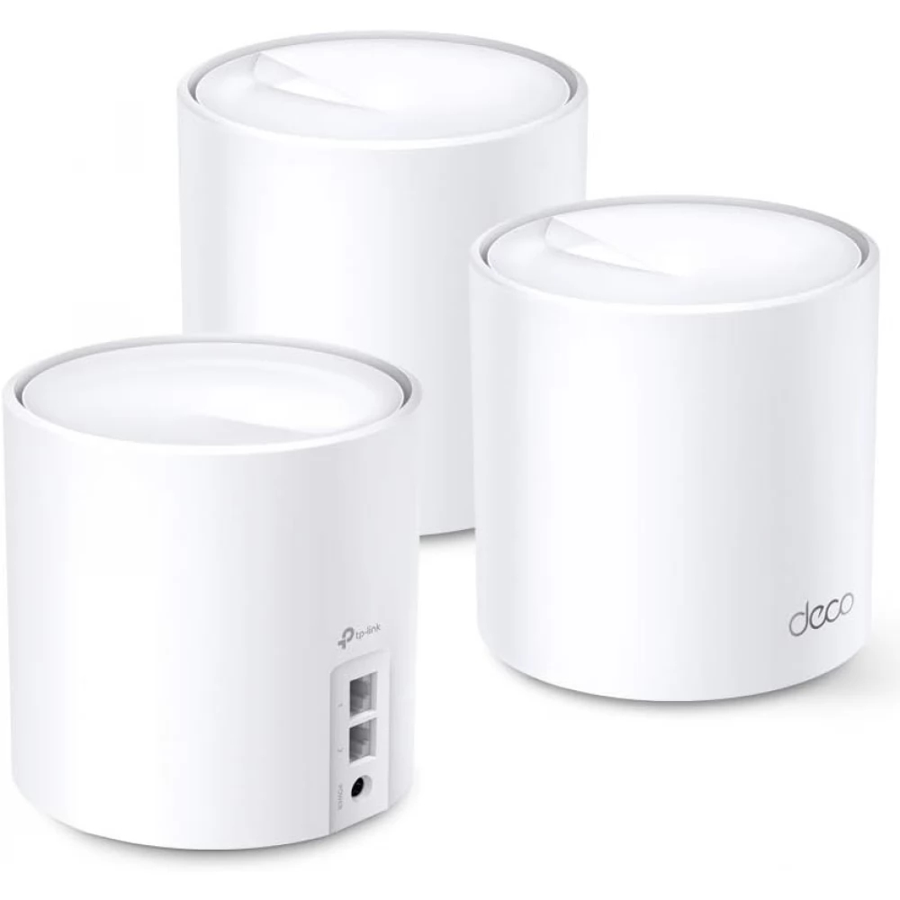 TP-LINK Deco X60 AX5400 Whole Home Mesh Wi-Fi System 3pcs