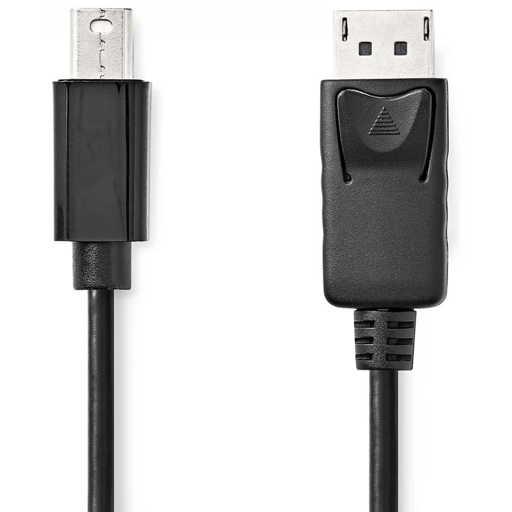 NEDIS Mini DisplayPort 1.2/1.2a transformator Crno 2m CCGL37400BK20