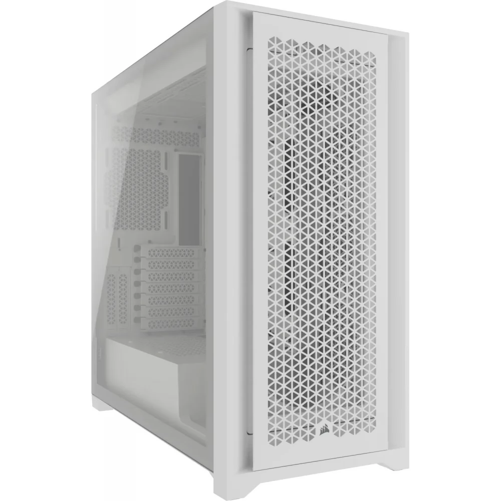 CORSAIR 5000D Core Airflow TG Weiß