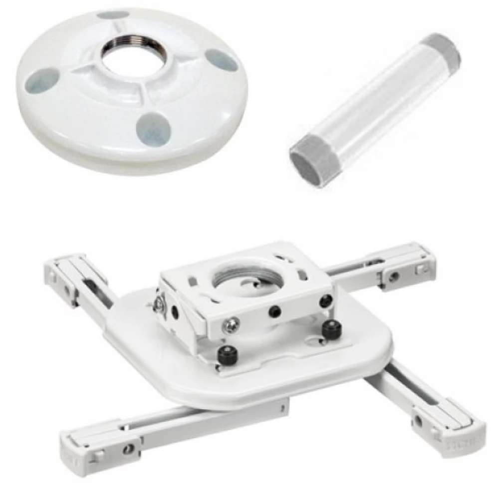 TECHLY Chief KITAD003W ceiling console set (RSAUW CMS115W CMS003W) 3" white