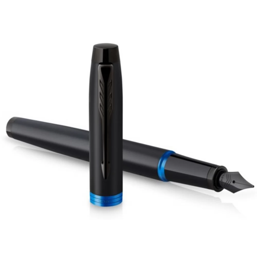 PARKER Im Professionals Vibrant töltőtoll black KLIPSZ black-blue