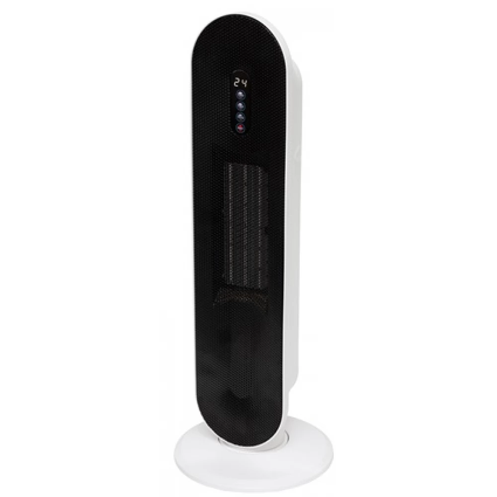 SOMOGYI ELECTRONIC FK 54 radiator de podea ceramică alb / negru