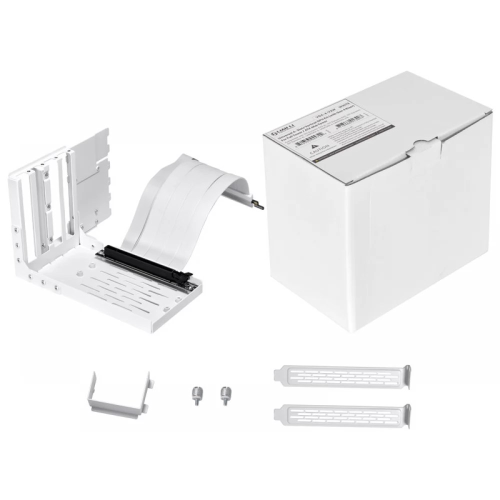 LIAN LI VG4-4-V2X Riser cable Vertical GPU Kit white - iPoncomp.com