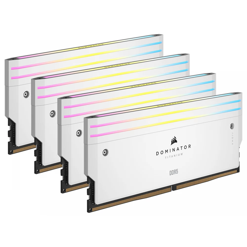 CORSAIR 64GB Dominator Titanium RGB DDR5 6000MHz CL36 KIT CMP64GX5M4B6000C36W